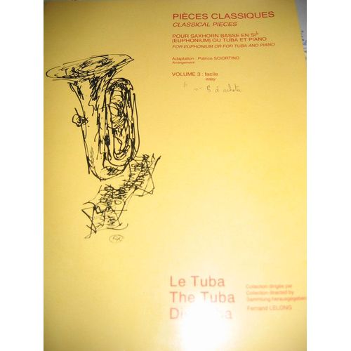 Pieces Classiques Pour Saxhorn