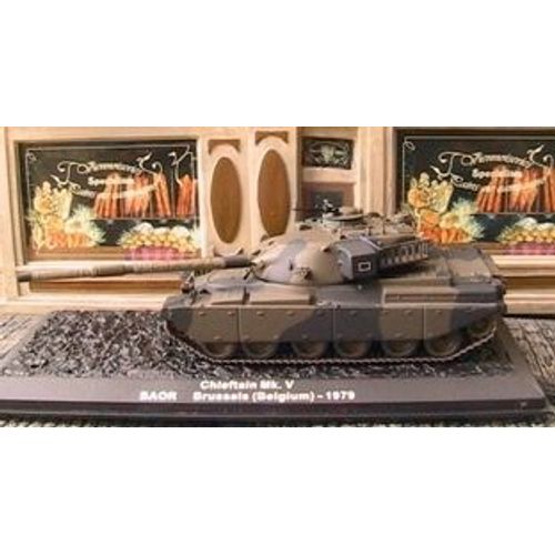 Tank Char Chieftain Mk. V Baor Brussels Belgium 1/72-Altaya