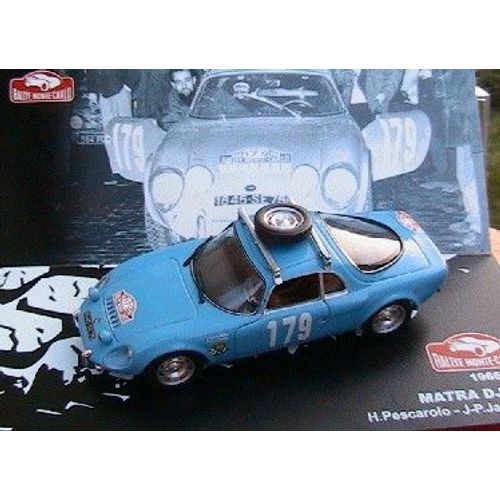 Matra Djet 1976 Rallye Monte Carlo Pescarolo 1/43 Ixo Altaya-Altaya