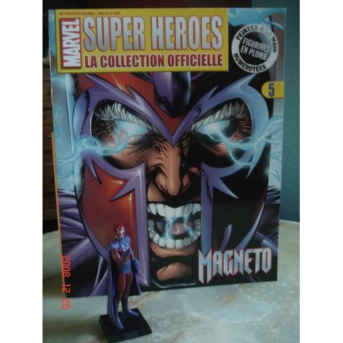 Marvel Super Heroes, La Collection Officielle N° 5 - Magneto - Figurine En Plomb Numérotée