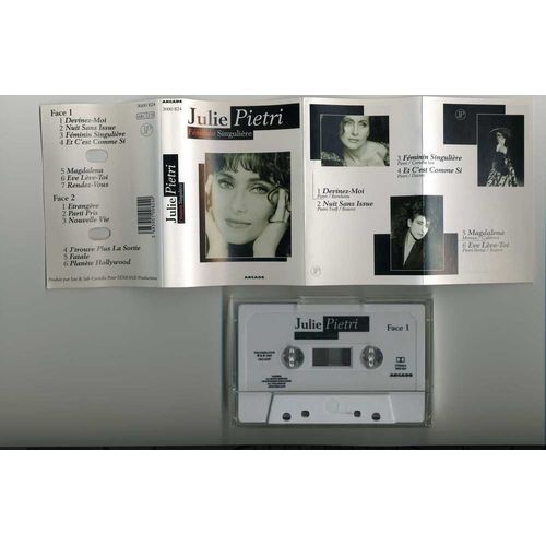 Julie Pietri K7 Audio" Féminin Singulière "