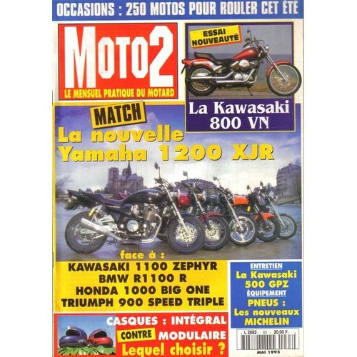 Moto 2, Le Mensuel Pratique Du Motard  N° 63 : La Nouvelle Yamaha 1200 Xjr  Face À ...