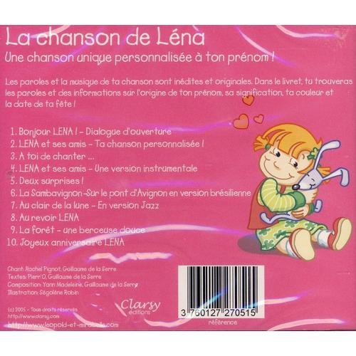 La Chanson De Lena Cd Rakuten