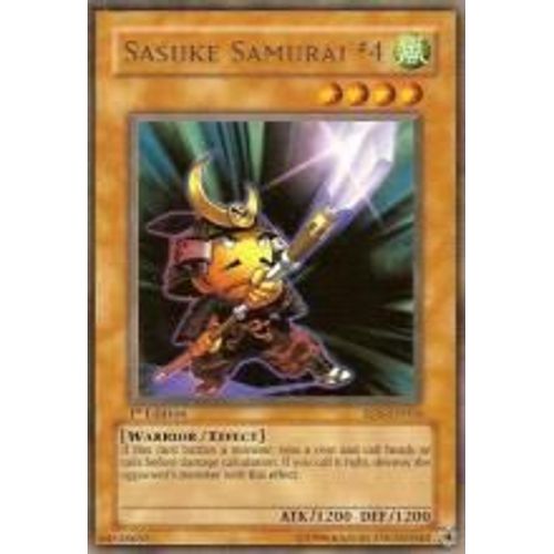 Yu Gi Oh - Sasuke Samurai #4 - Rds-En016 - Rare