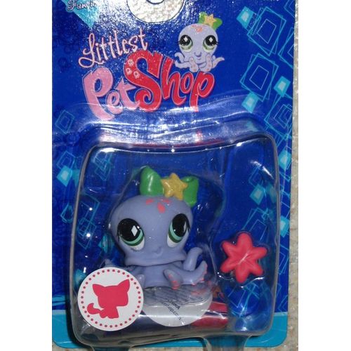 Littlest Petshop - Pieuvre Poulpe  Fanciest Pet Shop N° 795 Violet Et Vert