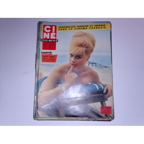 Cine Revue 1962 N° 19 : Janet Leigh.Elke Sommer.Cliff Richard.B.B.Jean Pierre Aumont.Katherine Dunham.Glenn Ford.