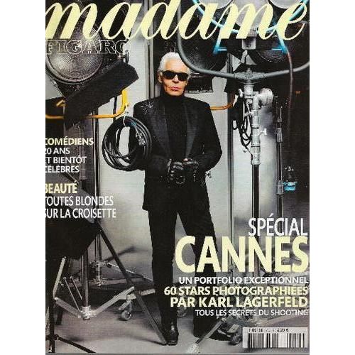 Madame Figaro  N° 19525 : Pub: Sharon Stone-Demi Moore/Isabelle Adjani/Huppert/Marie Gillain/Mouglalis/Pailhas/Delpi/Vanessa Pardis/Ledoyen/Dombasle/Bellucci/Maiwenn