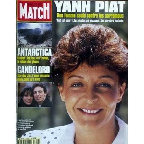 Paris Match  N° 2338 : Du 17 Mars 1994 Yann Piat, Philippe Candeloro, Expédition Antarctica