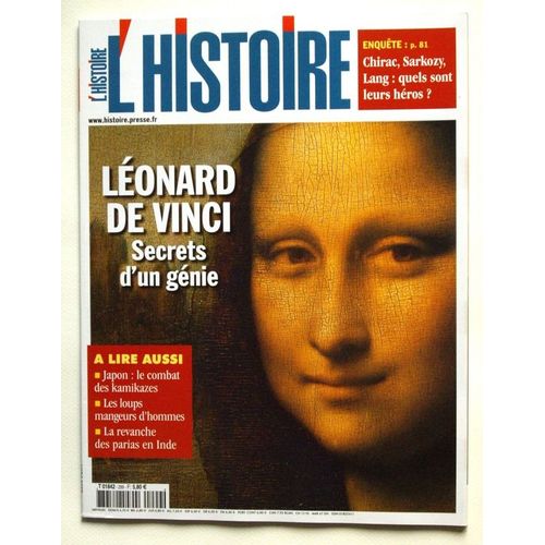 L'histoire  N° 299 : Léonard De Vinci : Secrets D'un Génie