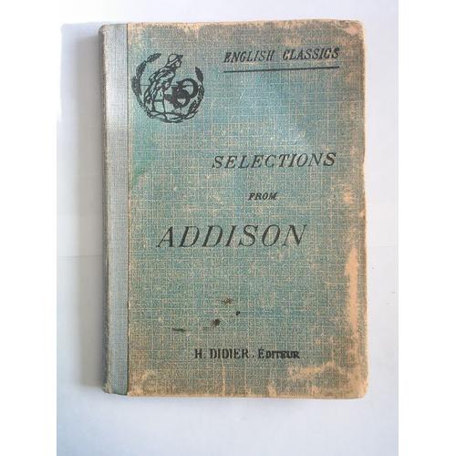 Selections From Addison
