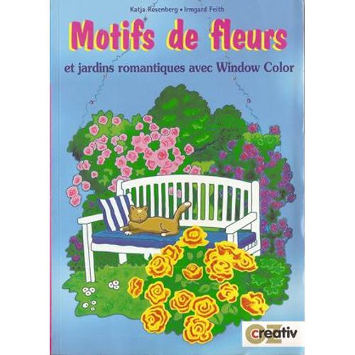 Motifs De Fleurs Et Jardins Romantiques Avec Window Color