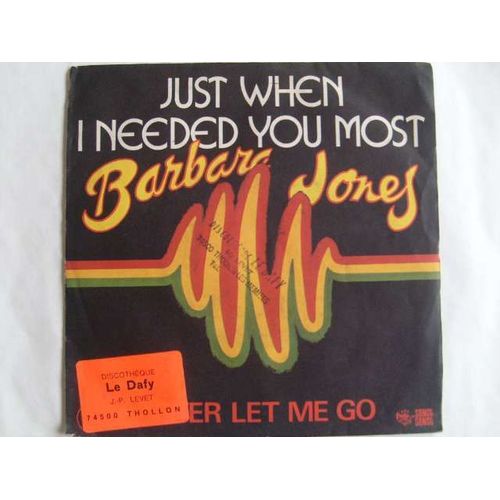 Just When I Needed You Most / Never Let Me Go