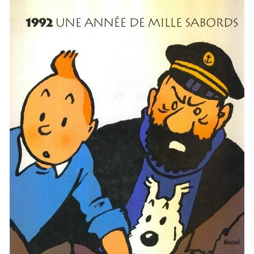 Tintin - Agenda  - 1992 - Une Année De Mille Sabords