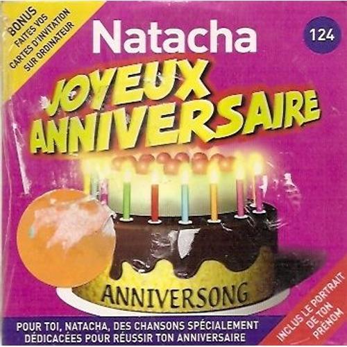 Joyeux Anniversaire Natacha Cd Rakuten