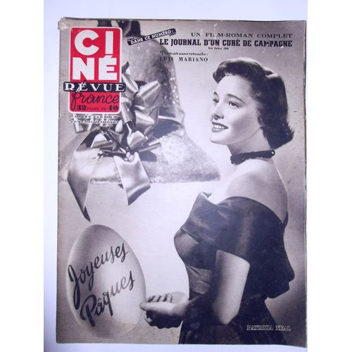 Cine Revue 1951 N° 12 : Luis Mariano.Humphrey Bogart .Lauren Bacall.Bourvil