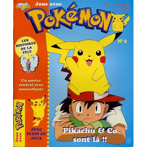 Joue Avec Pokémon  N° 1 : Pikachu & Co Sont Là !!