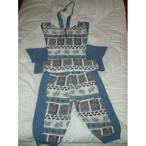 Ensemble Jogging Bleu / À Motifs