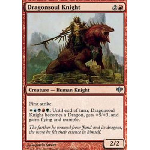 Chevalier Âme-Dragon  - Magic Mtg - Conflux 62 - U