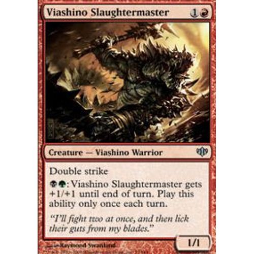 Maître Massacreur Viashino  - Magic Mtg - Conflux 73 - U