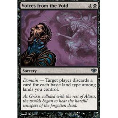 Voix Venues Du Vide  - Magic Mtg - Conflux 55 - U