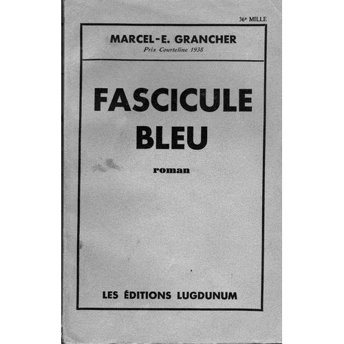Fascicule Bleu