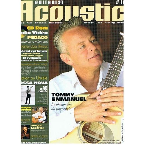Guitarist Acoustic  N° 18 : Tommy Emmanuel