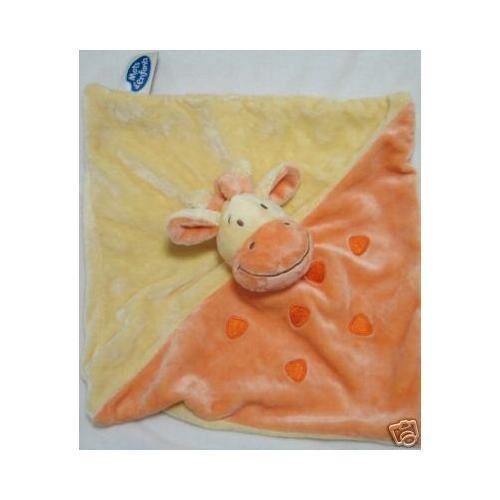 Doudou Plat Carré Girafe