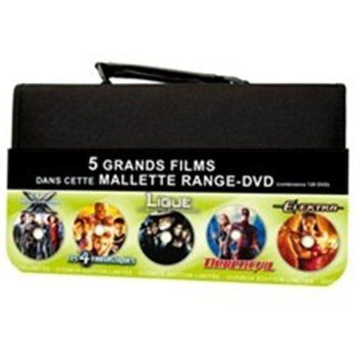 Mallette 5 Dvd: X-Men 3, Les 4 Fantastiques, La Ligue Des Gentlemen Extraordinaires, Daredevil, Elektra