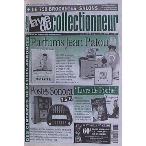 La Vie Du Collectionneur  N° 334 : Parfums Jean Patou