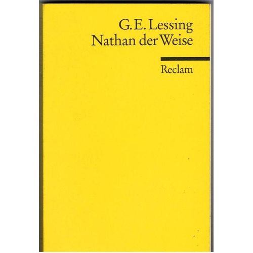 Nathan Der Weise. Ein Dramatisches Gedicht In Fünf Aufzügen. Textausgabe Mit Anmerkungen/Worterklärungen