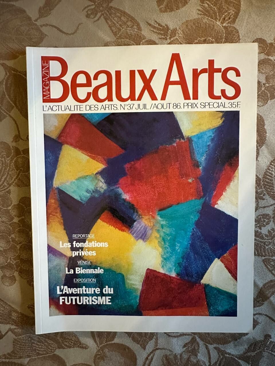 Magazine Beaux Arts N°37