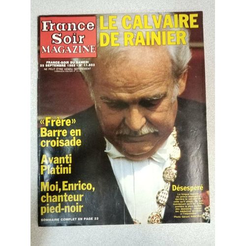 Revue - France Soir Magazine N° 11.853