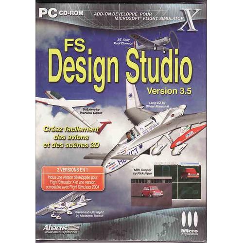 Fs Design Studio Version 3.5 - Add-On Pour Flight Simulator X Et 2004 Pc