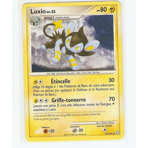 Luxio "Eveil Des Legendes 80 Pv 62/146