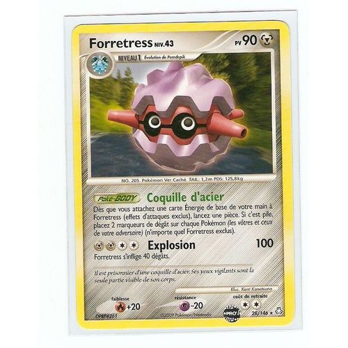 Forretress "Eveil Des Legendes" 90 Pv 28/146