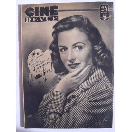 Cine Revue 1947 N° 40 : Donna Reed.Rex Harrison.David Niven