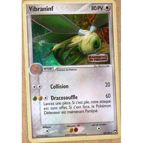 Vibraninf 40/108 - 80 Pv Holographique Inversee Ex Gardien Du Pouvoir