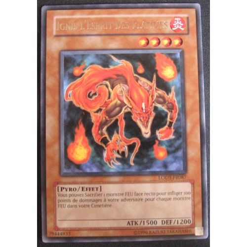 Ignis L'esprit Des Flammes - Lodt - Rare
