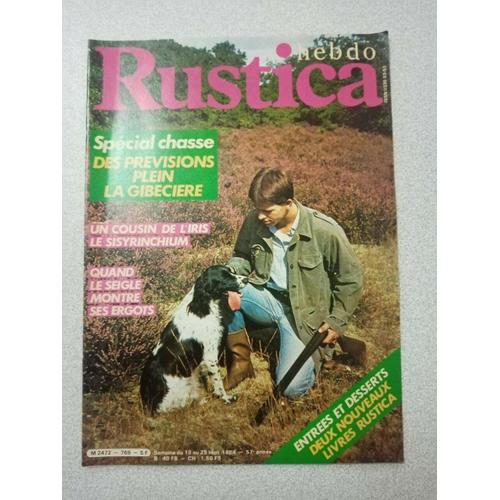 Rustica Spécial Chasse Des Previsions Plein La Gibeciere - Septembre 1984