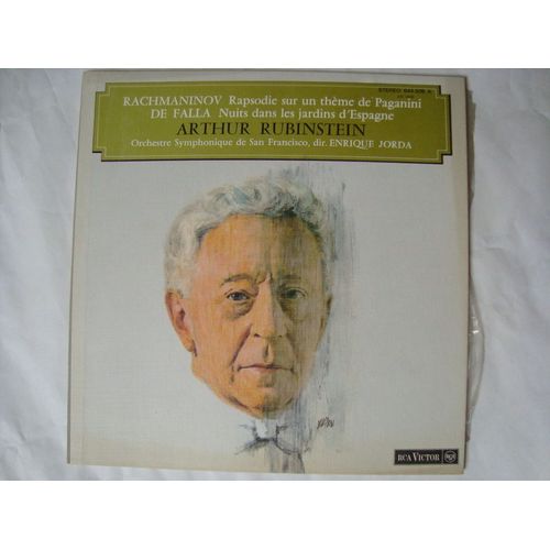 Rachmaninov Rapsodie Sur Un Thème De Paganini, De Falla Nuits Dans Les Jardins D'espagne