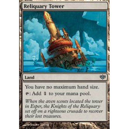 Tour Du Reliquaire  - Magic Mtg - Conflux 143 - U