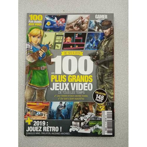 Livre Magazine Les 100 Plus Grands Jeux Video De 1979 À 2019