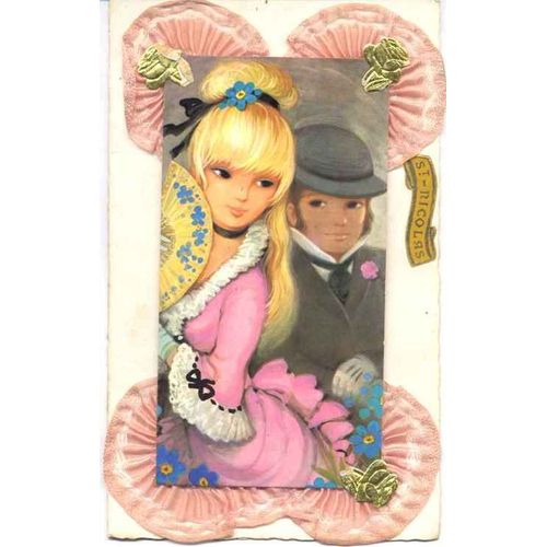 Carte Postale Représentant Un Couple