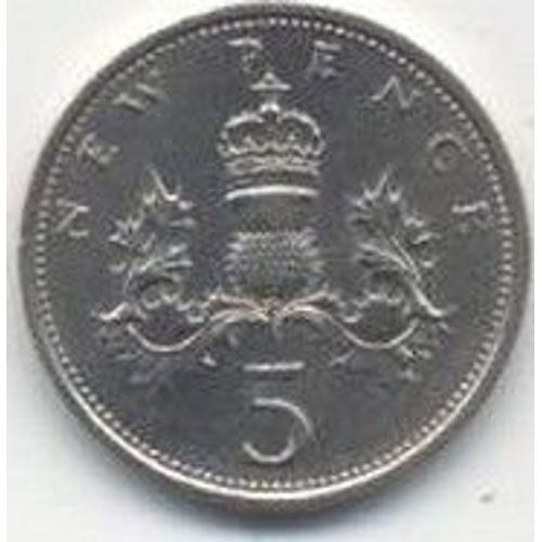 Grande-Bretagne 5 New Pence 1980