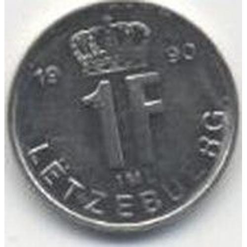 Luxembourg 1 Franc 1990