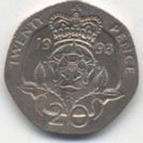 Grande-Bretagne - 20 Pence - 1993