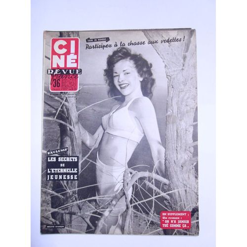 Cine Revue 1955 N°30  N° 30 : Les Secrets De L Eterrnelle Jeunesse