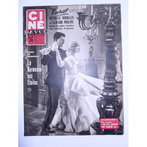 Cine Revue 1955 N°24 N° 24 : La Kermesse Aux Ettoiles