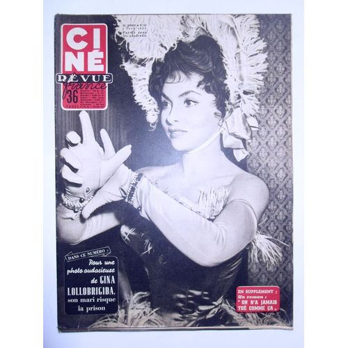 Cine Revue 1955 N°22 N° 22 : Gina Lollobrigida