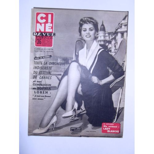 Cine Revue 1955 N° 18 : Sophia Loren